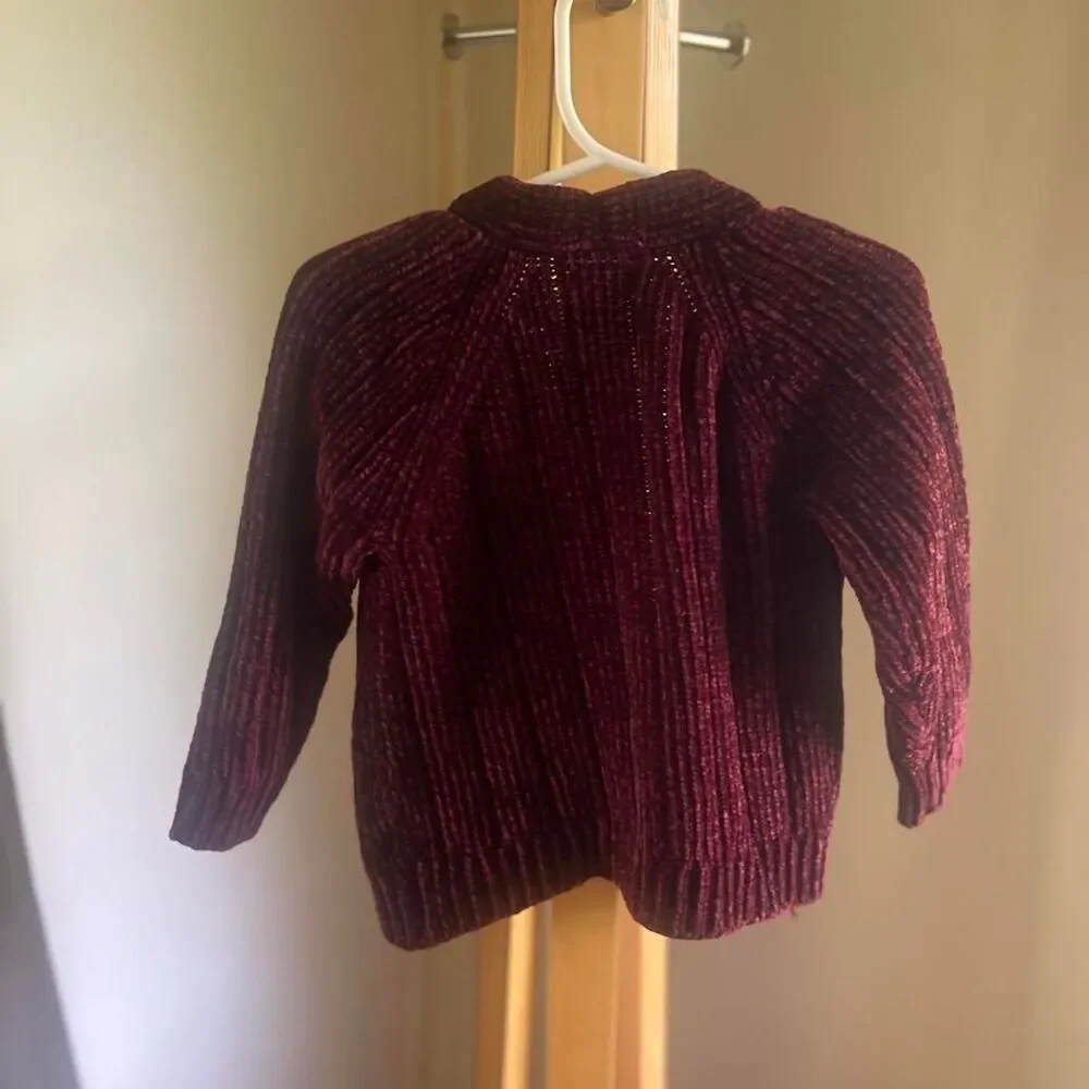 Gymboree Burgundy Cardigan